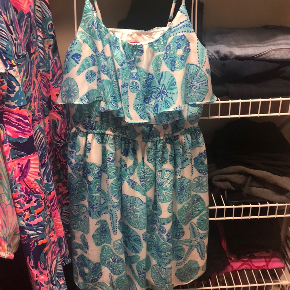 Lilly for Target Sea Urchin for You Satin Flounce